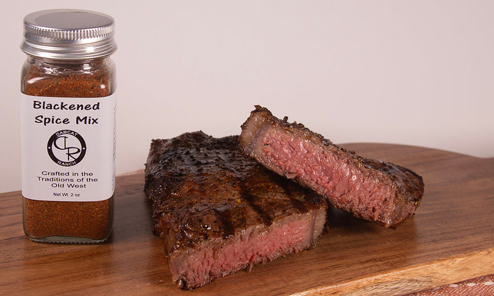 Grilled Blackened Steak