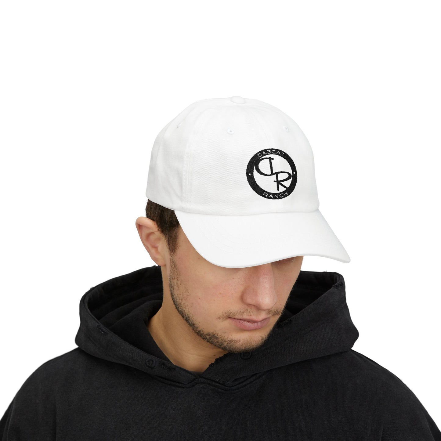 Classic Dad Cap - Casual Unisex Baseball Hat with Dabcat Ranch Logo