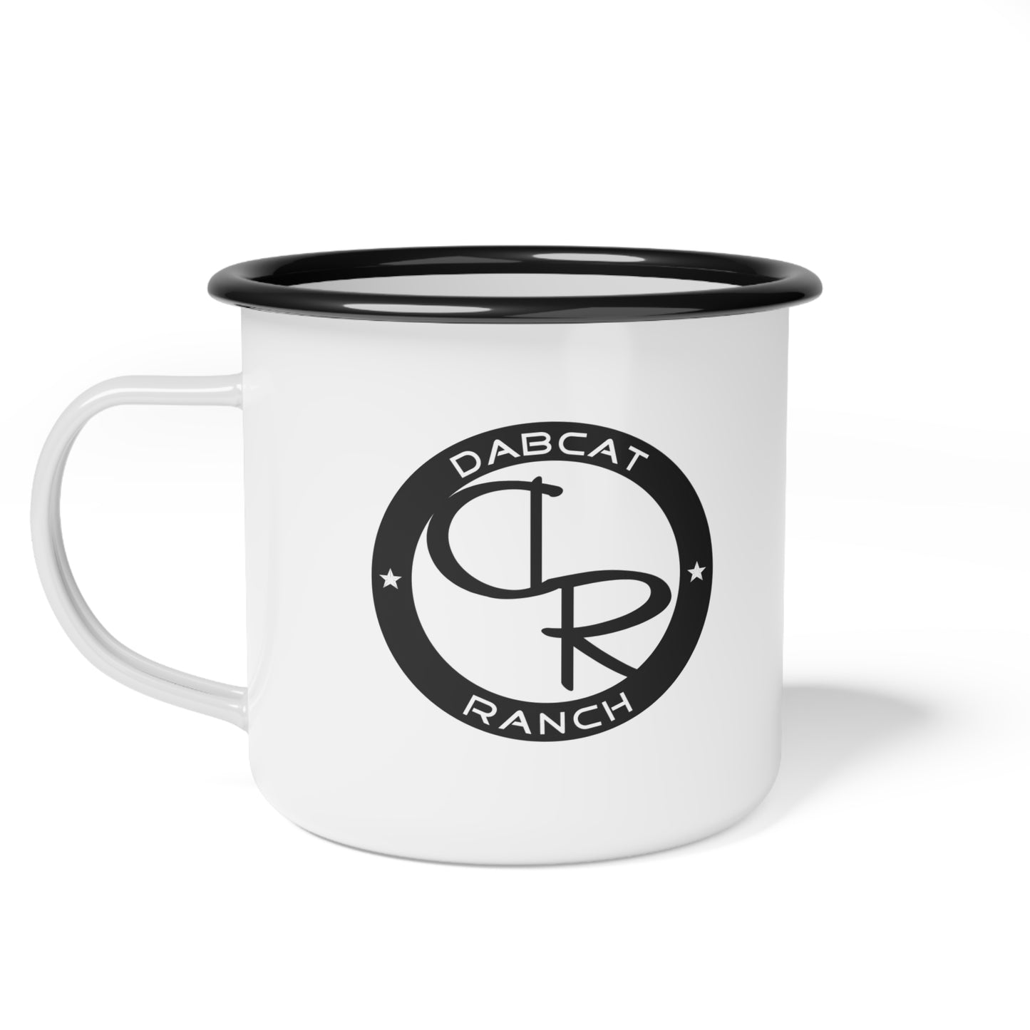Personalized Enamel Camp Cup - Dabcat Ranch Adventure Mug